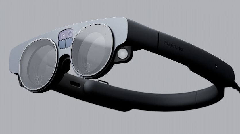 Magic Leap 2 headset, shown at 35 seconds in the launch film