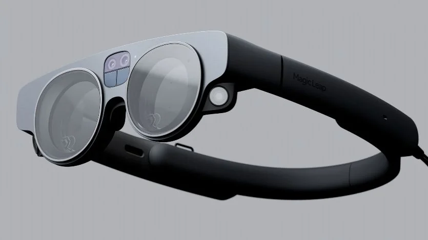 Magic Leap 2 headset, shown at 35 seconds in the launch film